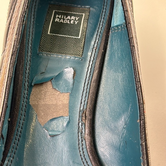 Hilary Radley Rania quilted black leather heels - Picture 10 of 11